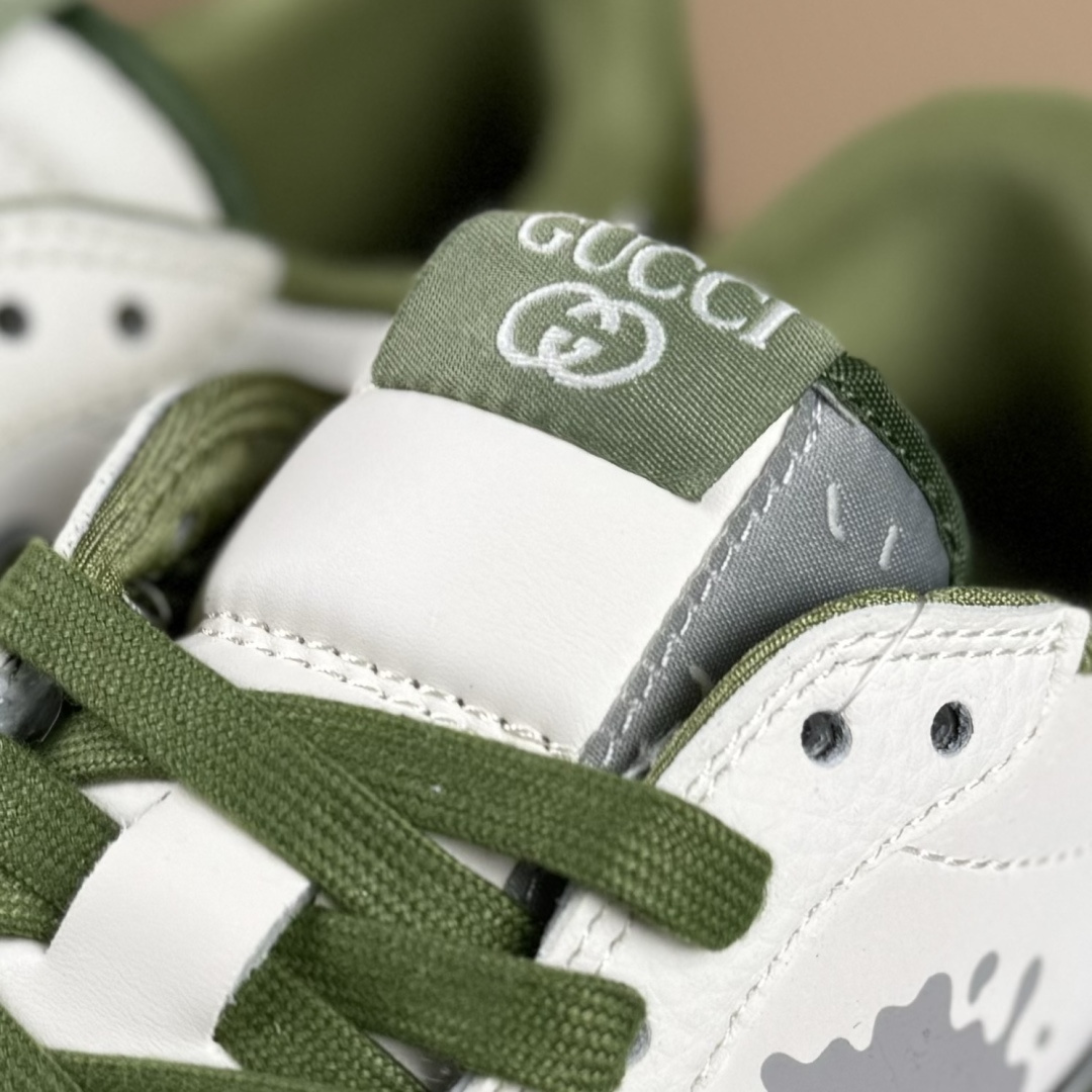 Travis Scott x Fragment Design x Air Jordan 1 Low SP AJ1 乔1 古驰联名 米白灰绿印花 低帮文化休闲板鞋 XD0798-307