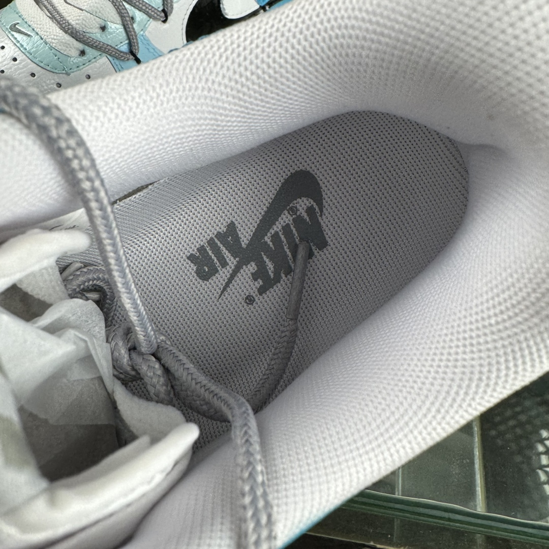 260 Nike Air Force 1'07 Low 手绘涂鸦 电玩蓝调 空军一号低帮休闲板鞋 FB8917-300