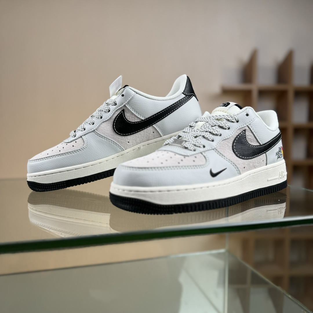 Nike Air Force 1 Low 07 x The North Face 灰黑小勾满天星 HS8068-050