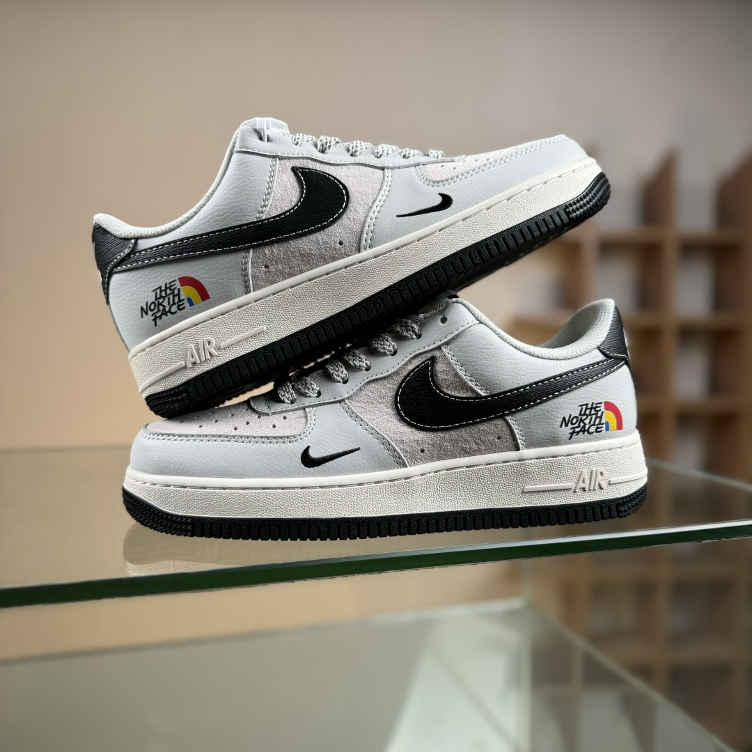 Nike Air Force 1 Low 07 x The North Face 灰黑小勾满天星 HS8068-050