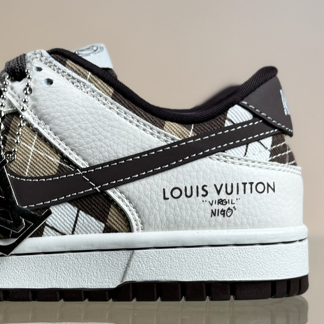 280 Nike SB Dunk Low LV联名 白棕网格 高端定制 低帮休闲板鞋 SC0601-461-Chinese UA Cheap High Quatity Brand Clothes Bags handbags Sneakers wholesale wholesaler seller from China Factory suppliers Fashion Clothing Shoes best Quality Beautiful Price 280 Nike SB Dunk Low LV联名 白棕网格 高端定制 低帮休闲板鞋 SC0601-461
