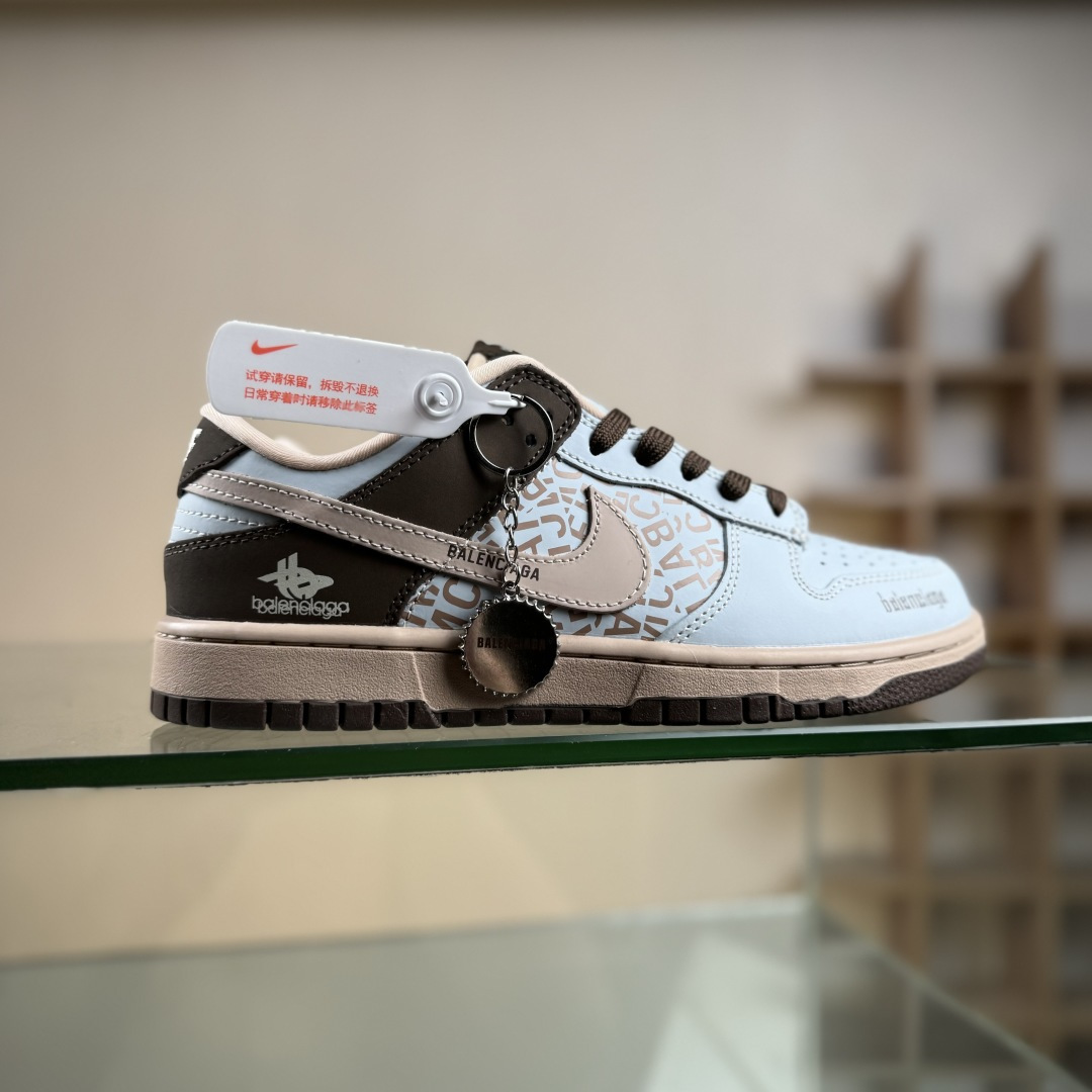 Nike SB Dunk Low x Balenciaga 蓝棕 DD1988-002