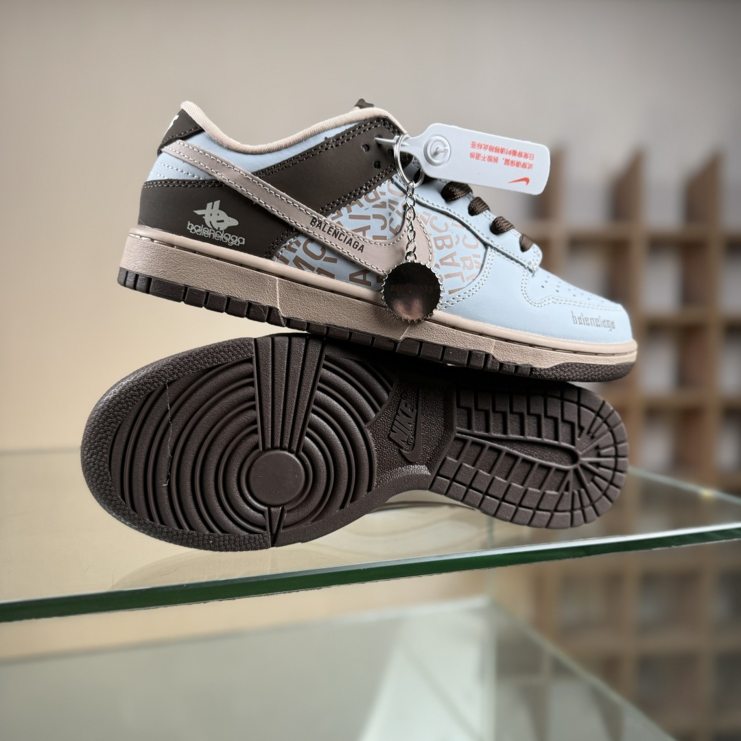 Nike SB Dunk Low x Balenciaga 蓝棕 DD1988-002