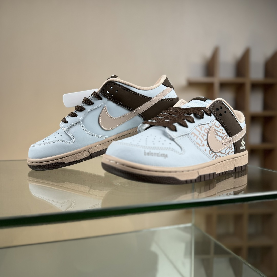 Nike SB Dunk Low x Balenciaga 蓝棕 DD1988-002