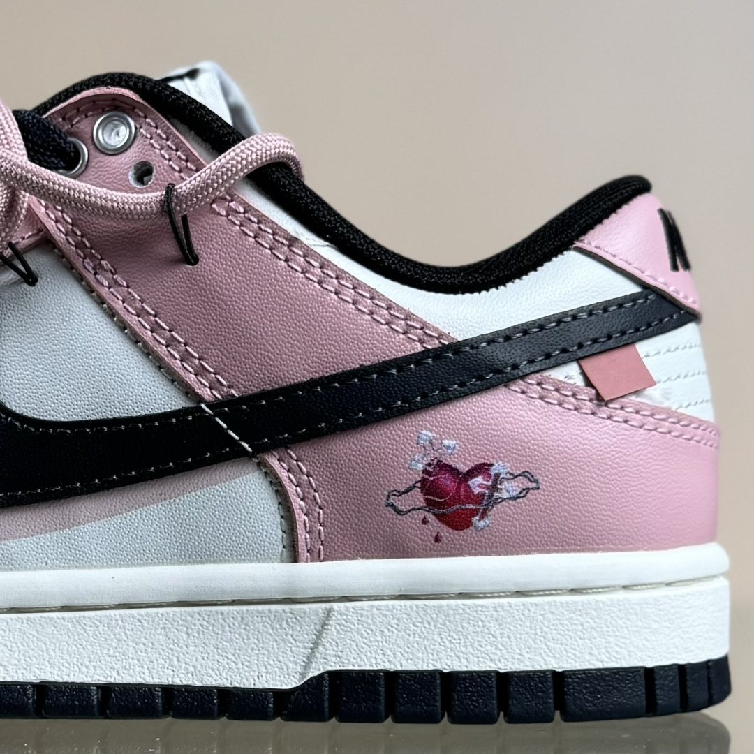 280 Nike SB Dunk Low 情人节绑带 周年高端定制 低帮休闲板鞋 PB0510-055