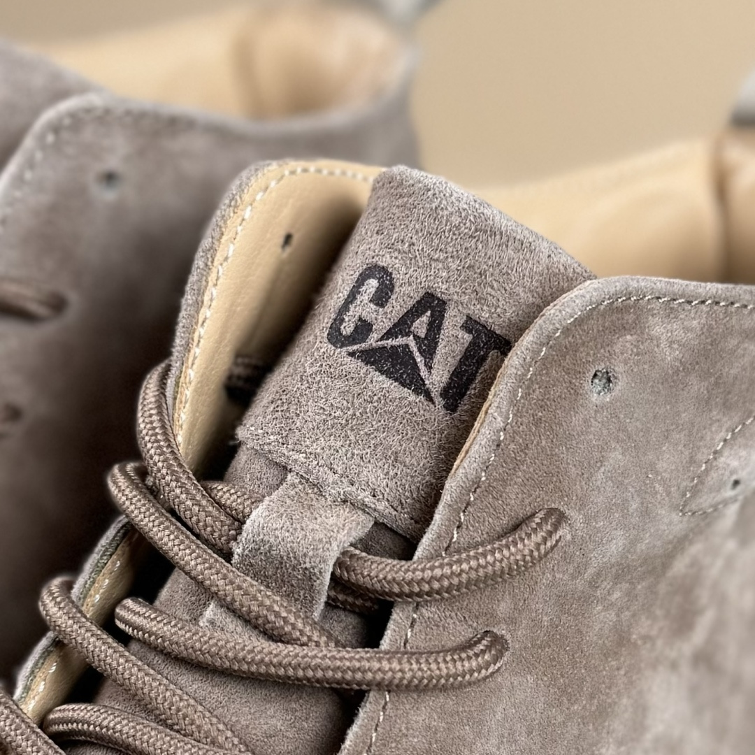 260 25年秋冬款CAT硬汉推土机品牌·卡特Tramp Hike Low款户外中邦休闲系带男鞋