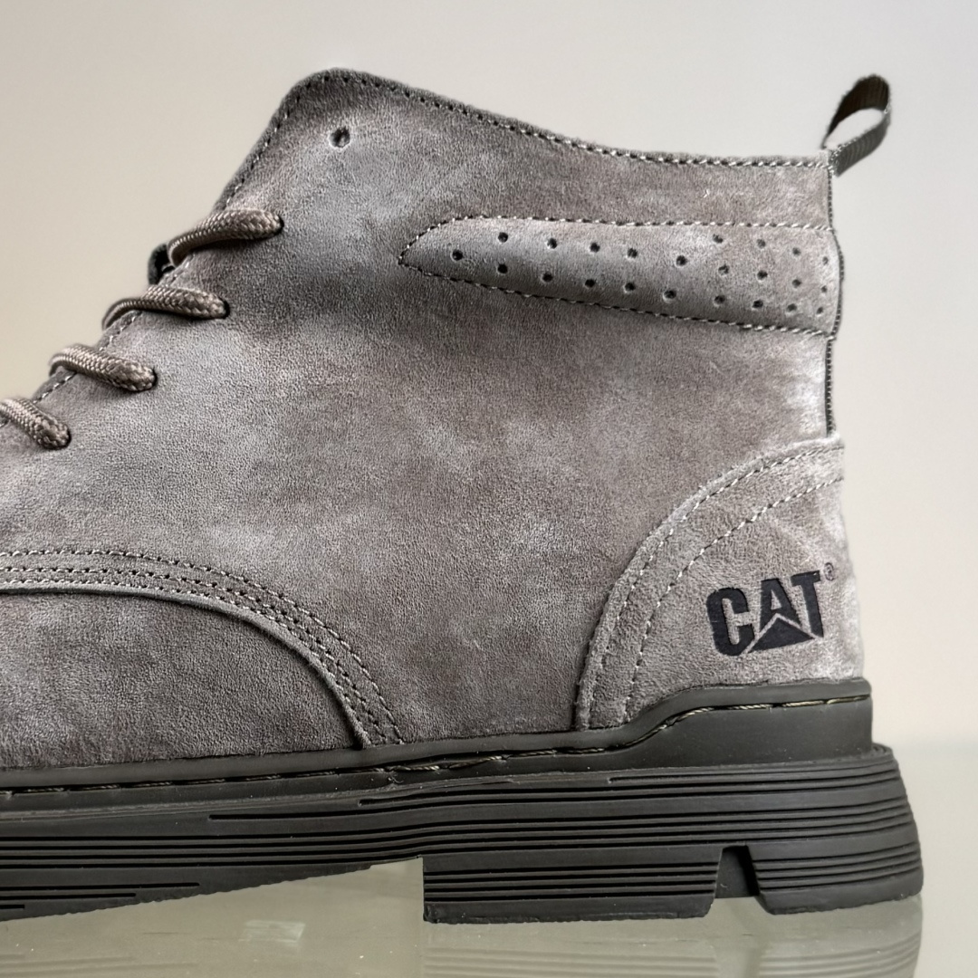 260 25年秋冬款CAT硬汉推土机品牌·卡特Tramp Hike Low款户外中邦休闲系带男鞋