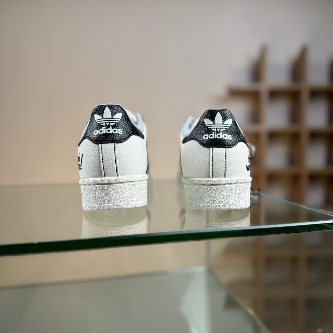 240 Adidas Originals Superstar 阿迪达斯 三叶草 贝壳头’DIY’系列低帮经典百搭休闲运动板鞋 QF5806