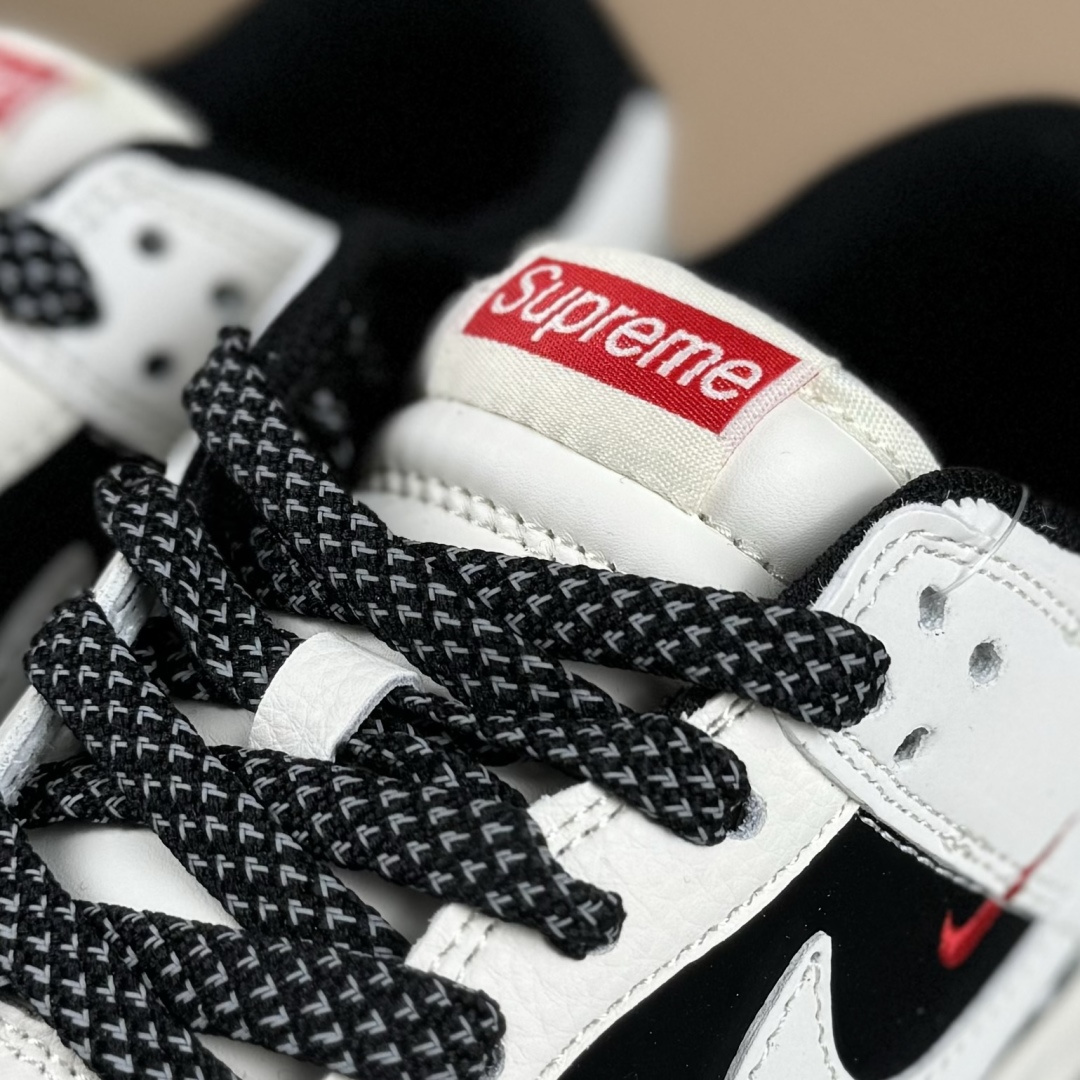 280 Nike SB Dunk Low Supreme联名 米黑拼接 周年高端定制 低帮休闲板鞋 JP1628-010