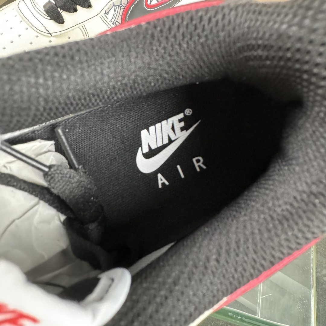 260 Nike Air Force 1 Low 07 x LABUBU 白黑小勾 HQ1688-001