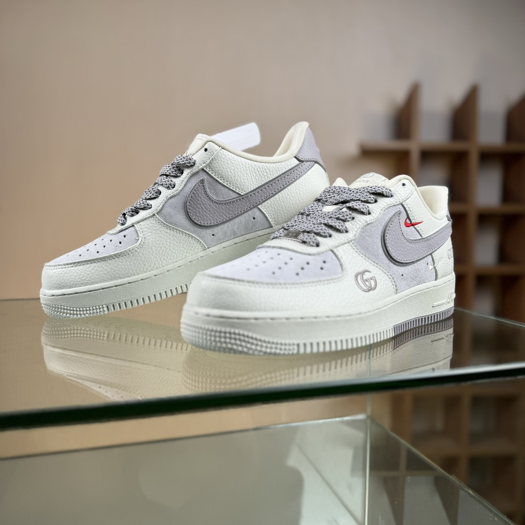 260 Nike Air Force 1'07 Low 古驰联名 白浅褐色 空军一号低帮休闲板鞋 YF9511-807