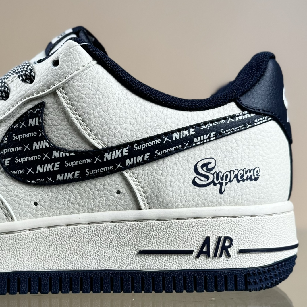 260 Nike Air Force 1'07 Low 联名 米白迷彩红蓝钩 空军一号低帮休闲板鞋 XD2588-609