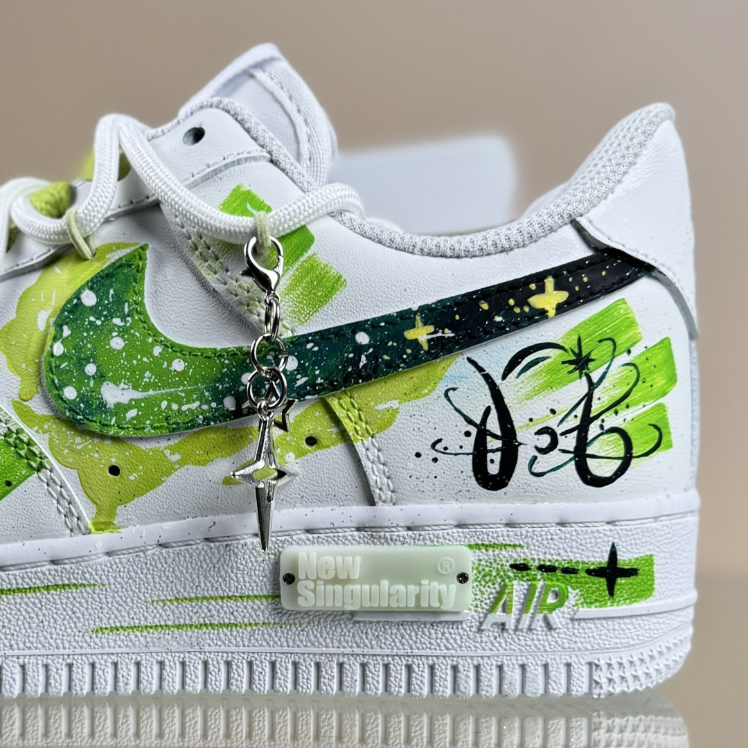 260 Nike Air Force 1'07 Low ”Capricorn” 手绘涂鸦十二星座系列 摩羯座 空军一号低帮休闲板鞋 星座1222119