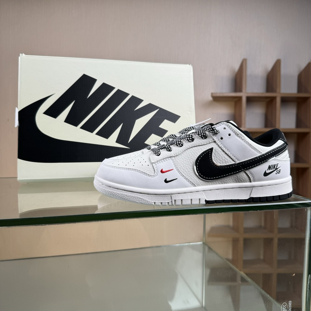 280 Nike SB Dunk Low 双色小勾 周年高端定制 低帮休闲板鞋 CS1688-132