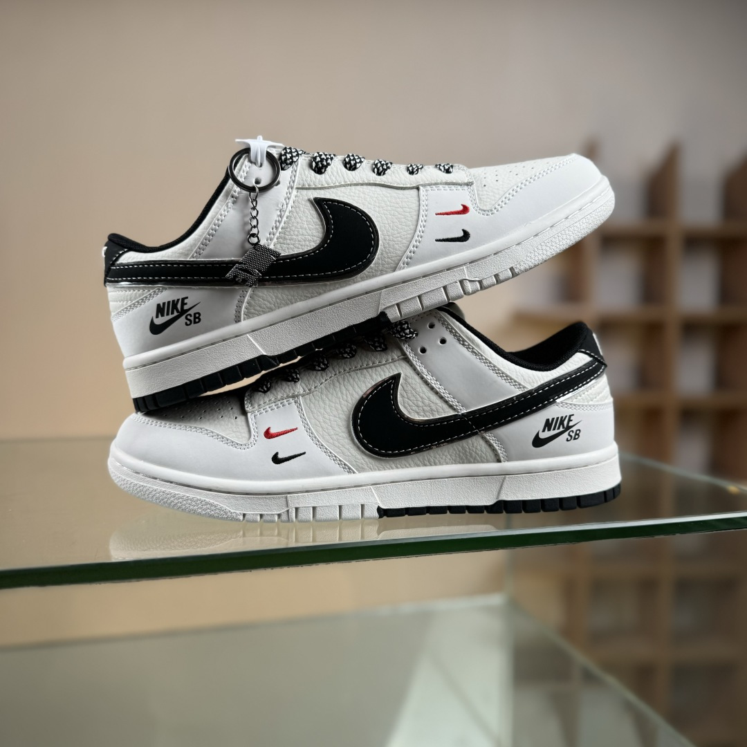 280 Nike SB Dunk Low 双色小勾 周年高端定制 低帮休闲板鞋 CS1688-132