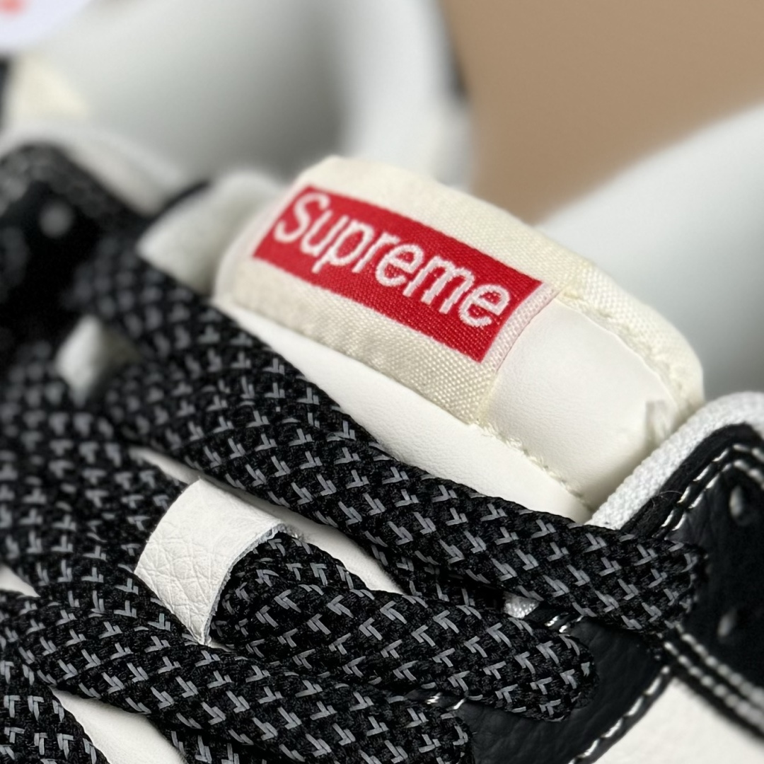 280 Nike SB Dunk Low Supreme联名 米黑银 高端定制 低帮休闲板鞋 HH7518-099