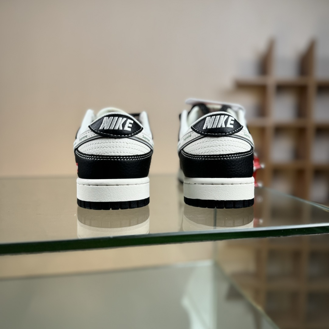 280 Nike SB Dunk Low Supreme联名 米黑银 高端定制 低帮休闲板鞋 HH7518-099