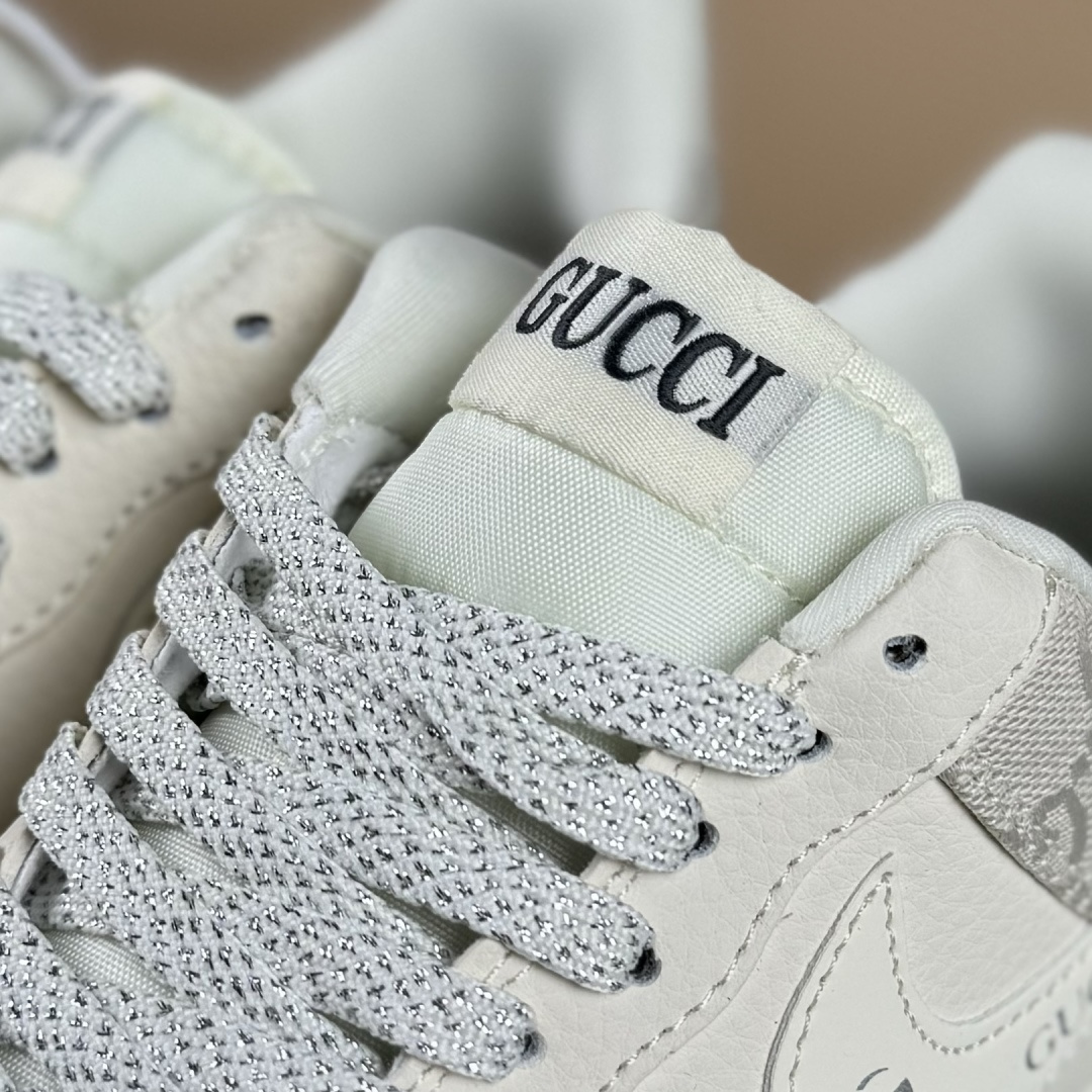 260 Nike Air Force 1'07 Low 古驰联名 烟灰生胶 空军一号低帮休闲板鞋 DK0188-084