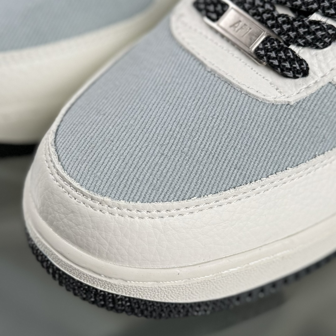 260 Nike Air Force 1'07 Low 古驰联名 白灰黑 空军一号低帮休闲板鞋 YF9511-808