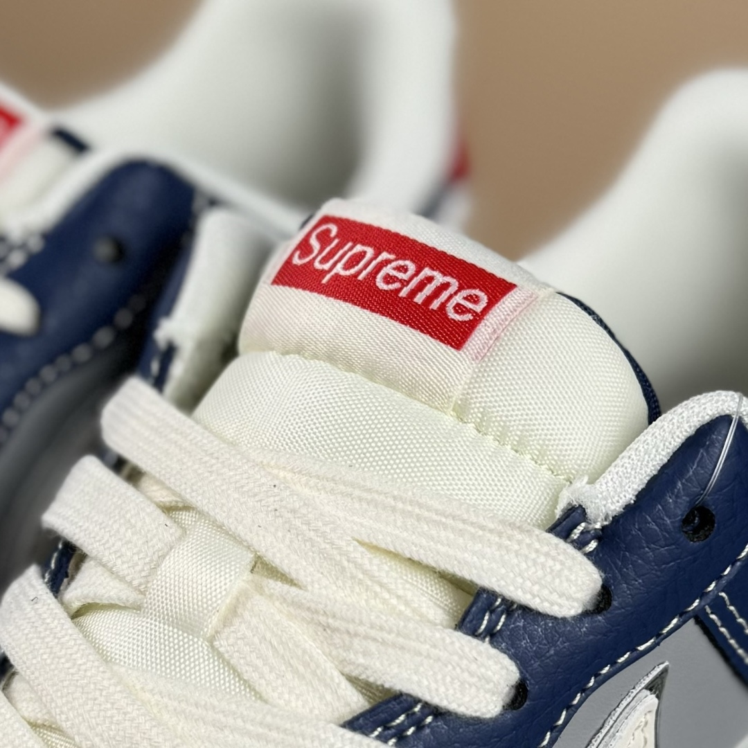 260 Nike Air Force 1'07 Low Superme联名 白蓝灰红 空军一号低帮休闲板鞋 XD2588-602