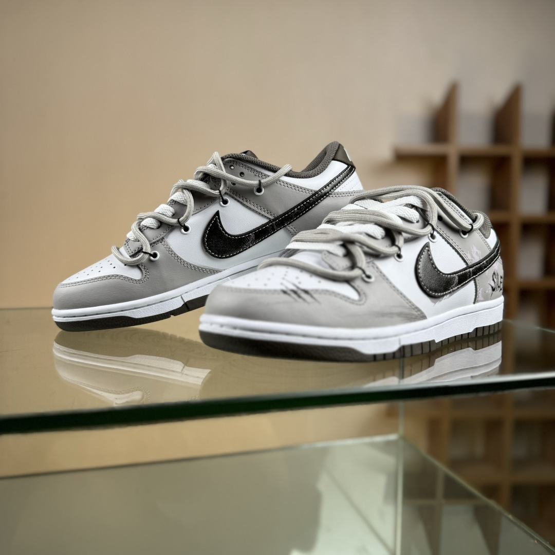 280 Nike SB Dunk Low ”Just Do It” 绑带 周年高端定制 低帮休闲板鞋 HF5441-111