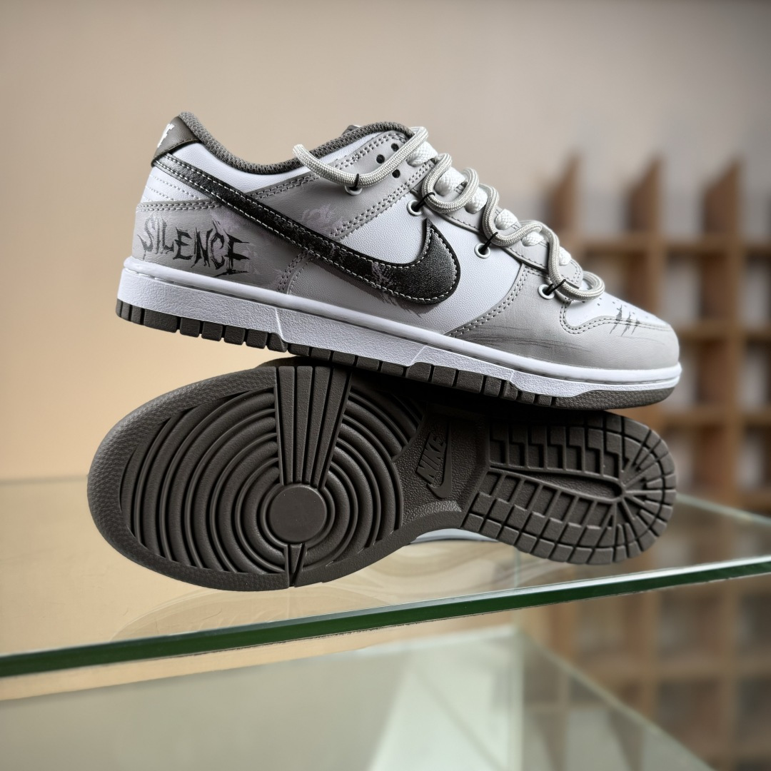 280 Nike SB Dunk Low ”Just Do It” 绑带 周年高端定制 低帮休闲板鞋 HF5441-111