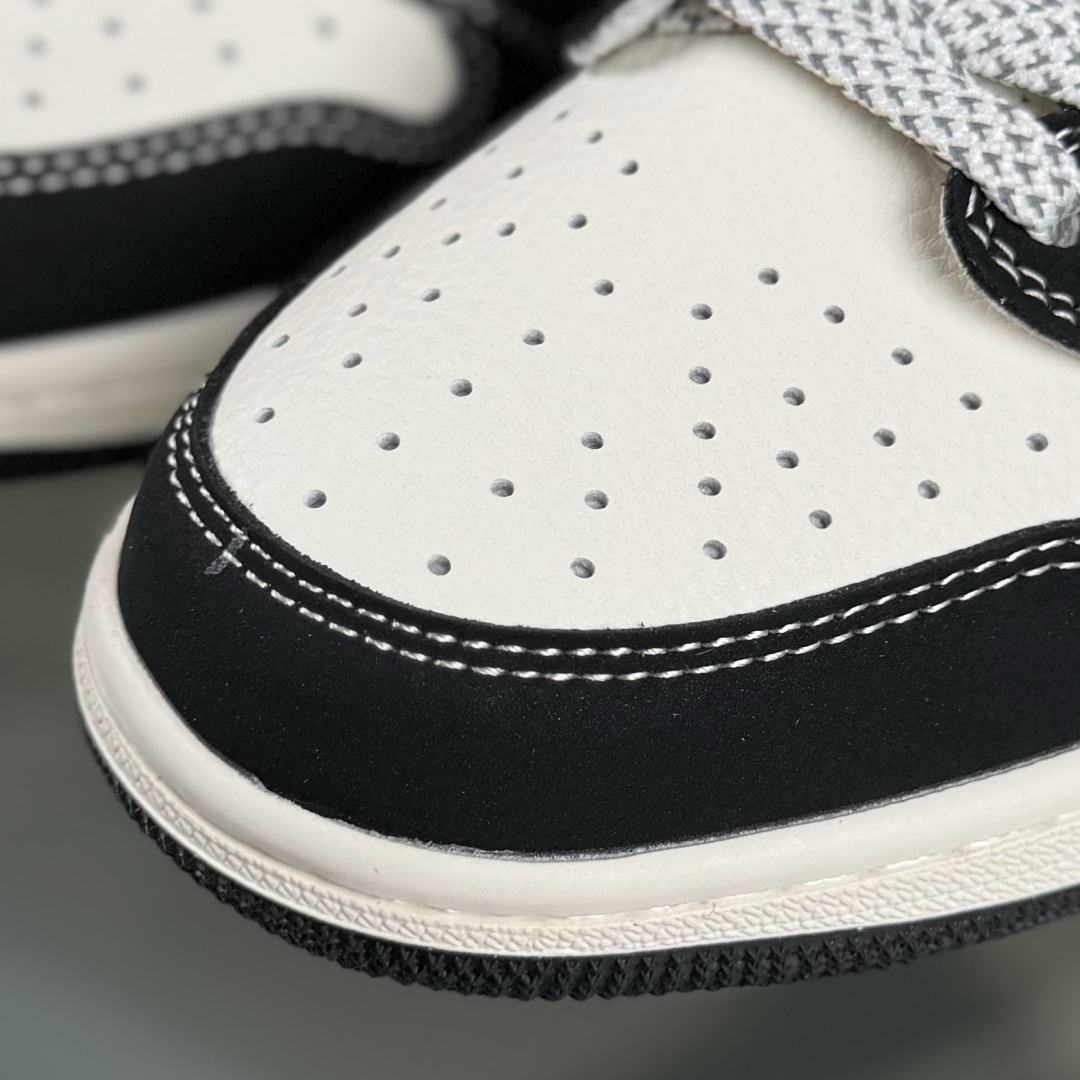 280 Travis Scott x Fragment Design x Air Jordan 1 Low SP AJ1 乔1 LV联名 红尾黑勾 低帮文化休闲板鞋 ZH2598-162