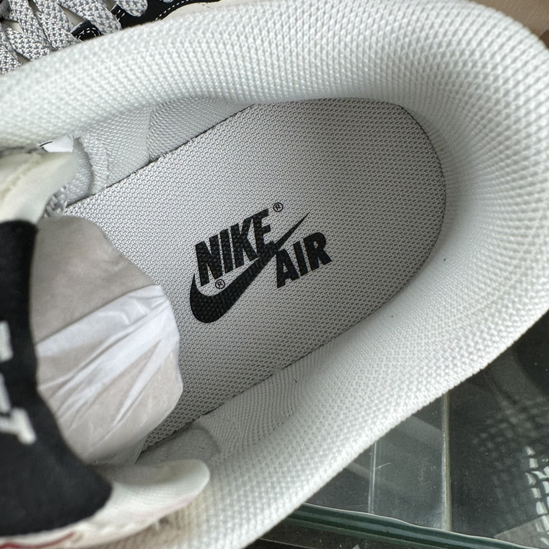 280 Travis Scott x Fragment Design x Air Jordan 1 Low SP AJ1 乔1 LV联名 红尾黑勾 低帮文化休闲板鞋 ZH2598-162