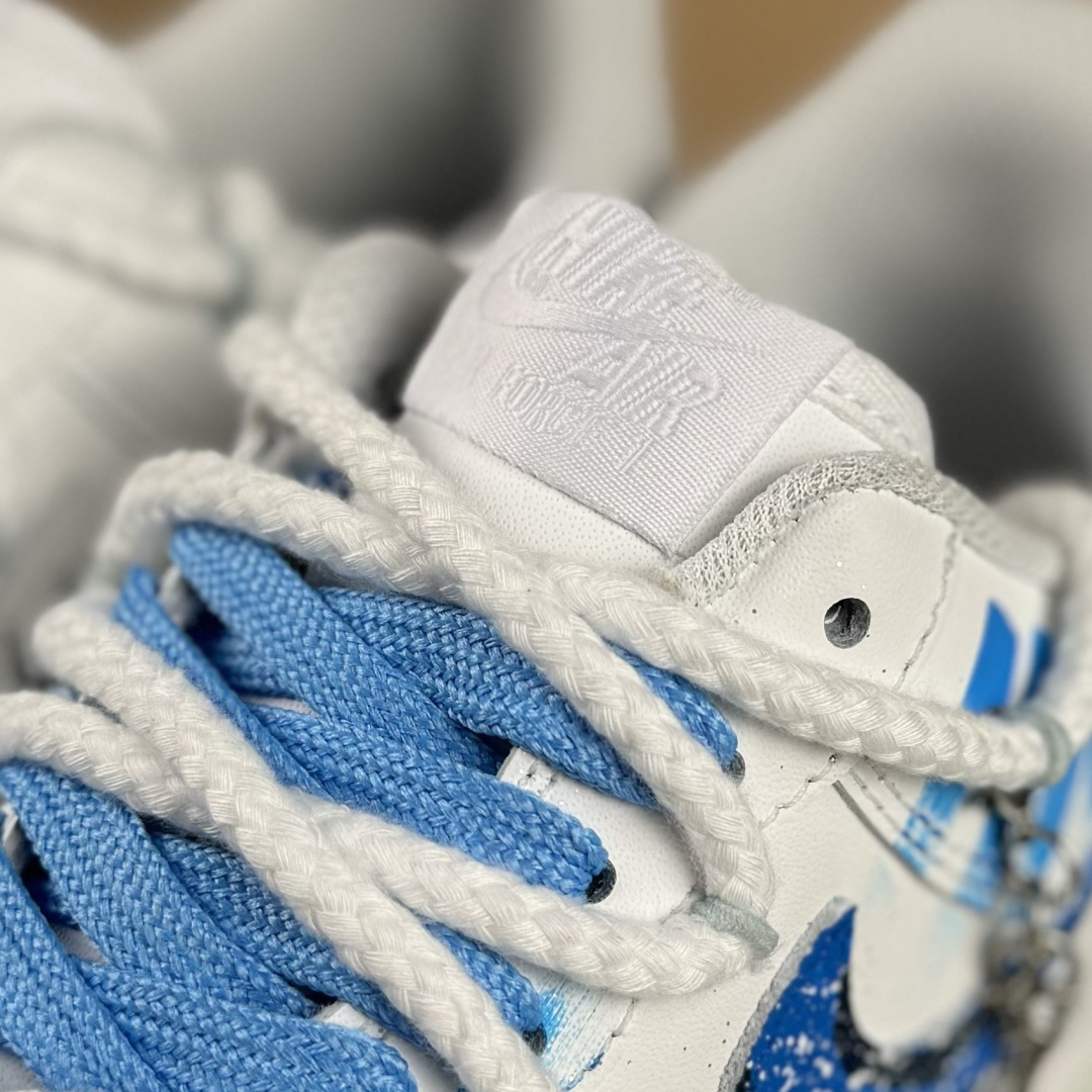 260 Nike Air Force 1'07 Low ”Sagittarius” 手绘涂鸦 十二星座系列 射手座 空军一号低帮休闲板鞋 星座11231221