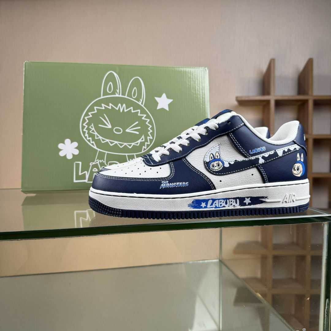 Nike Air Force 1 Low 07 x LABUBU 蓝白 KJ5188-002