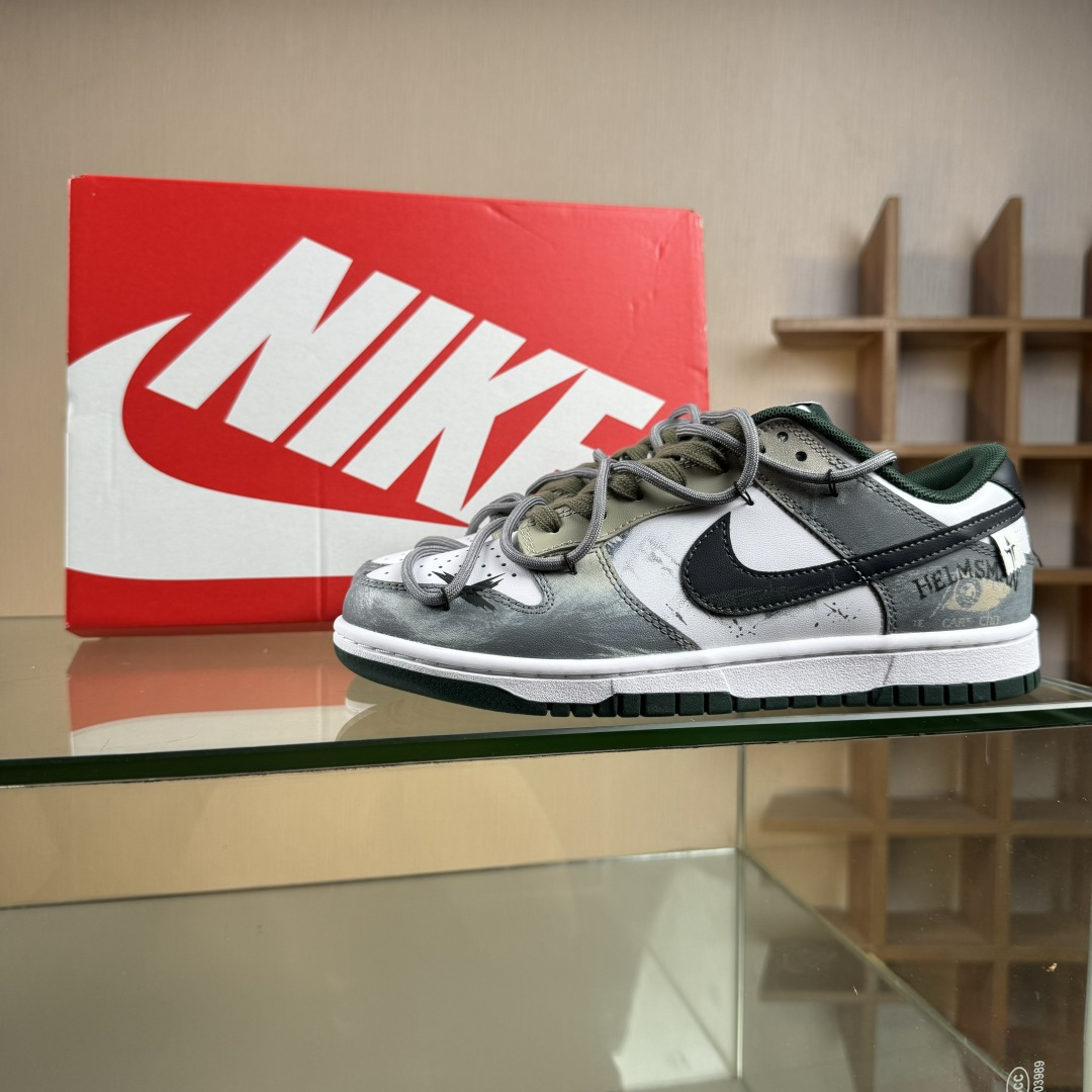 280 Nike SB Dunk Low ”Just Do It” 绑带 周年高端定制 低帮休闲板鞋 DV0833-111