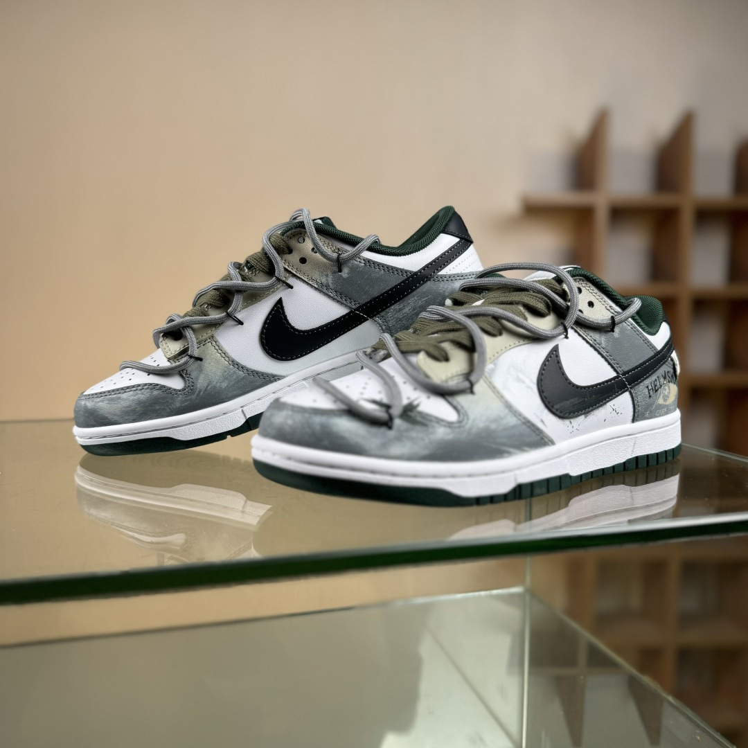 280 Nike SB Dunk Low ”Just Do It” 绑带 周年高端定制 低帮休闲板鞋 DV0833-111