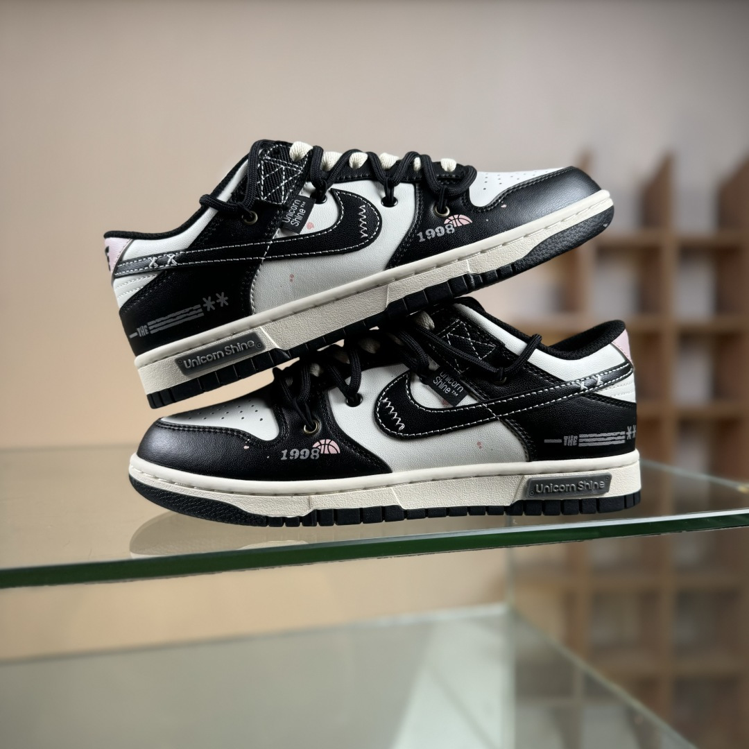 220 Nike SB Dunk Low 绑带定制 低帮休闲板鞋 DD1391-100
