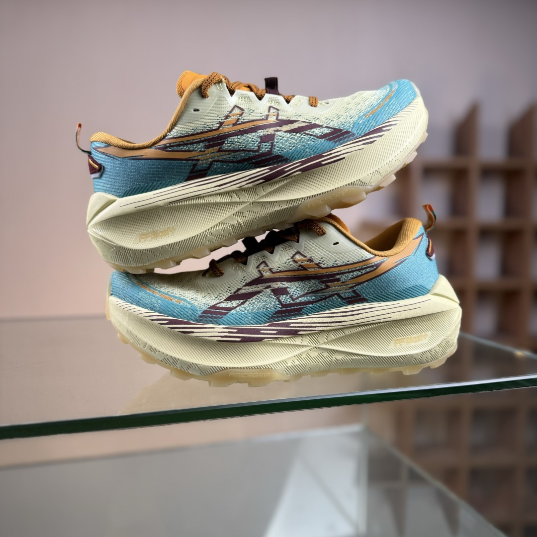 190 ASICS GEL-TRABUCO 4 亚瑟士 网面透气 耐磨 越野跑步鞋 1011B976-750