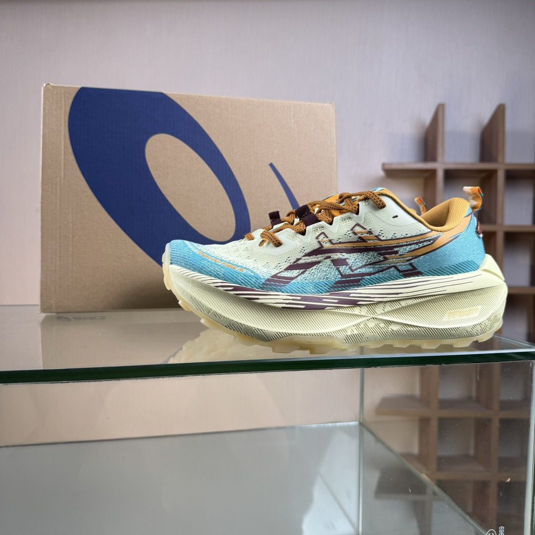 190 ASICS GEL-TRABUCO 4 亚瑟士 网面透气 耐磨 越野跑步鞋 1011B976-750