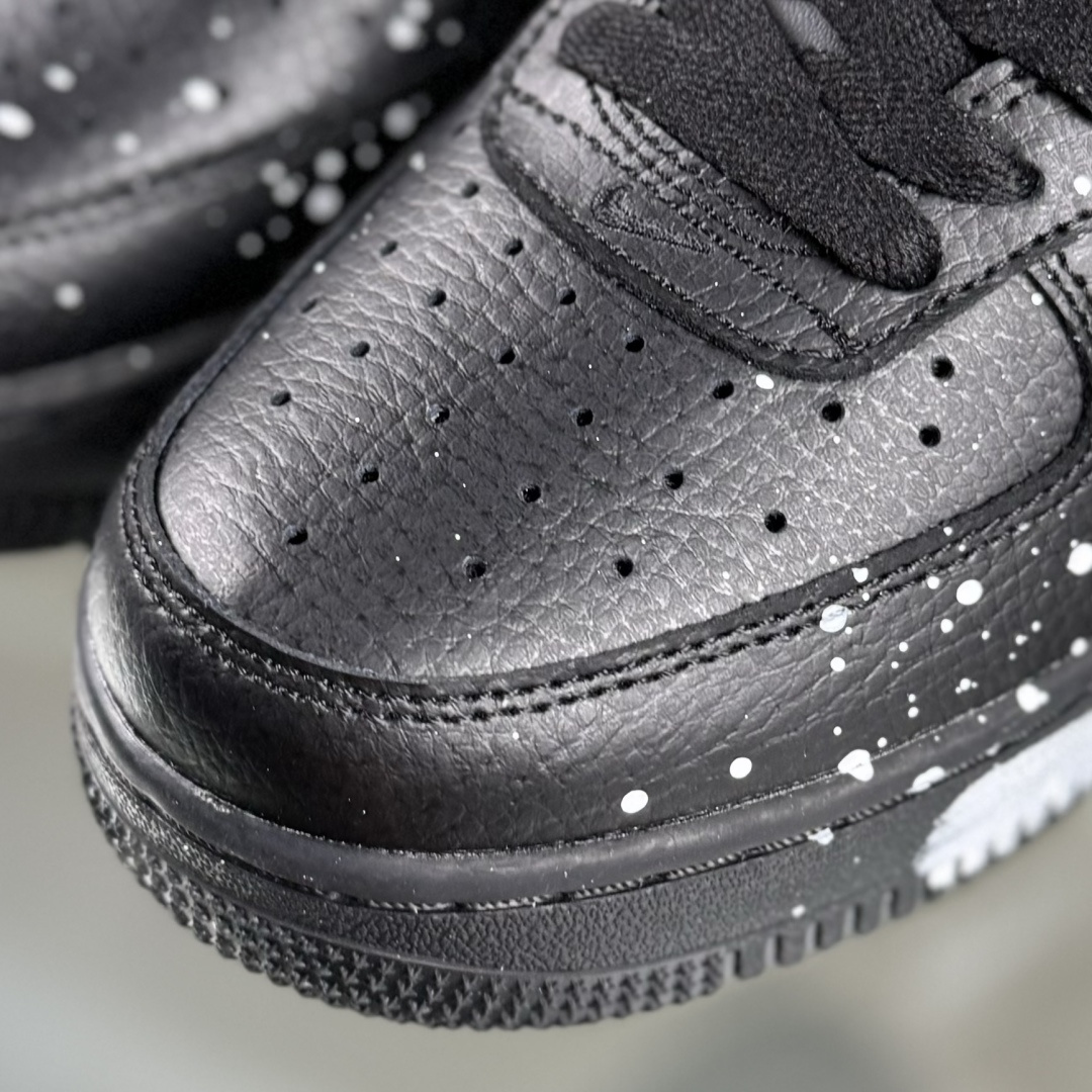 260 Nike Air Force 1 Low 07 暗黑 街头 黑白 CV0492-001