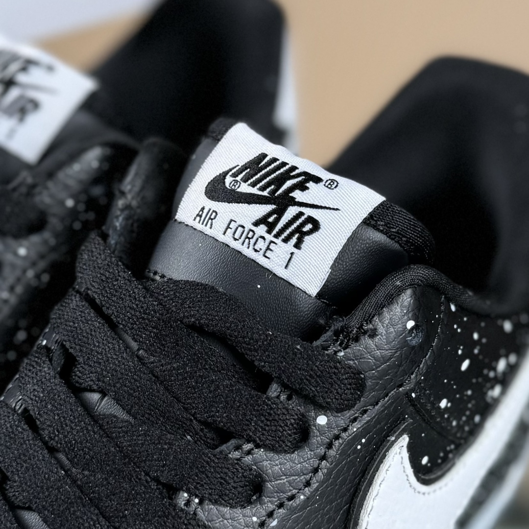 260 Nike Air Force 1 Low 07 暗黑 街头 黑白 CV0492-001