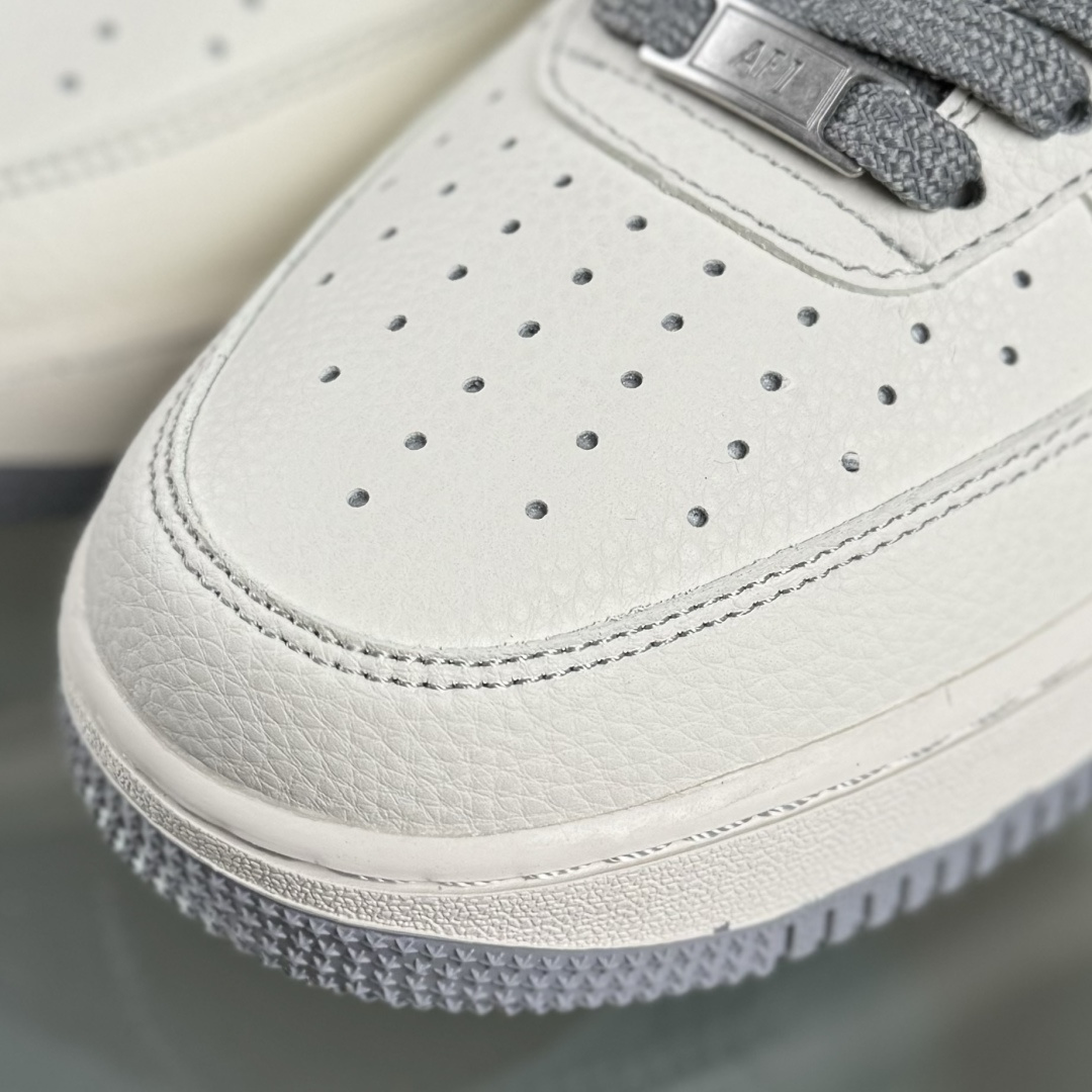 260 Nike Air Force 1'07 Low LV联名 印花米灰勾 空军一号低帮休闲板鞋 HH7518-079