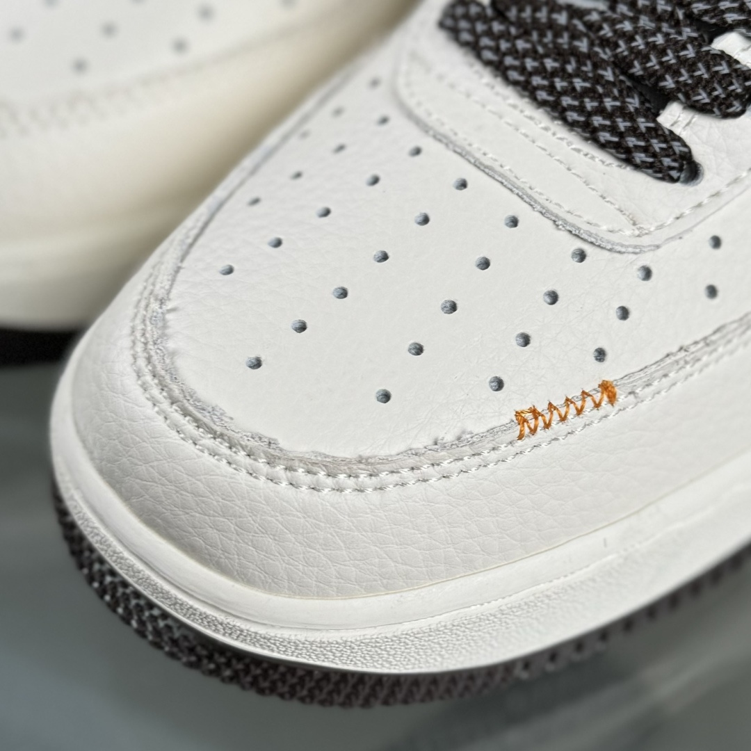 260 Nike Air Force 1'07 Low LV联名 米棕拼接 空军一号低帮休闲板鞋 DD1982-302