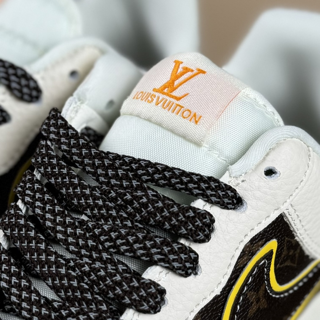 260 Nike Air Force 1'07 Low LV联名 米棕拼接 空军一号低帮休闲板鞋 DD1982-302