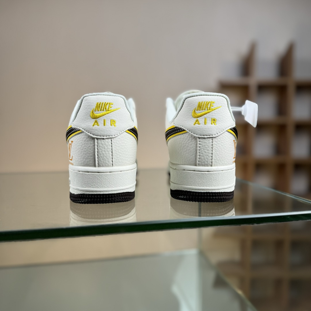 260 Nike Air Force 1'07 Low LV联名 米棕拼接 空军一号低帮休闲板鞋 DD1982-302