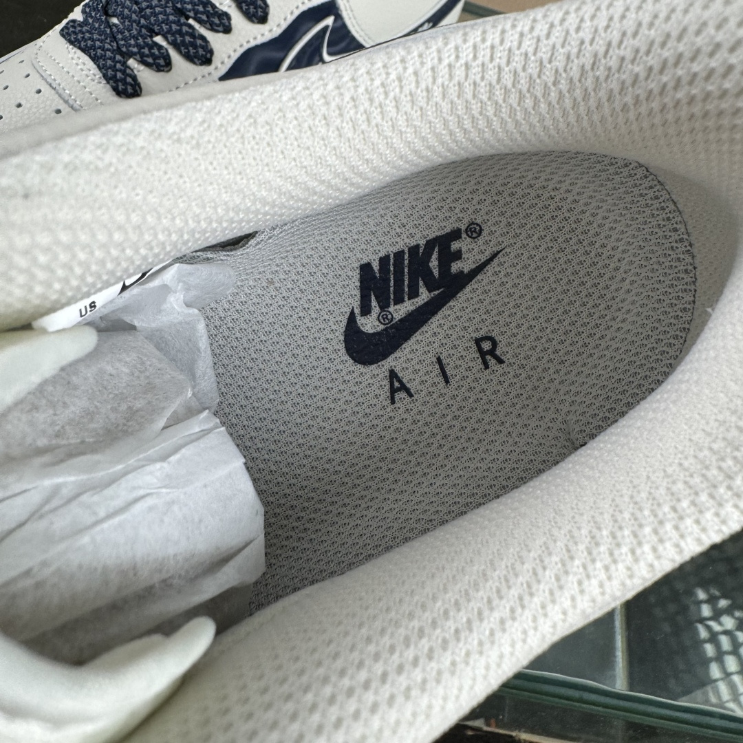 260 Nike Air Force 1'07 Low Supreme联名 波纹米蓝 空军一号低帮休闲板鞋 XY2025-001