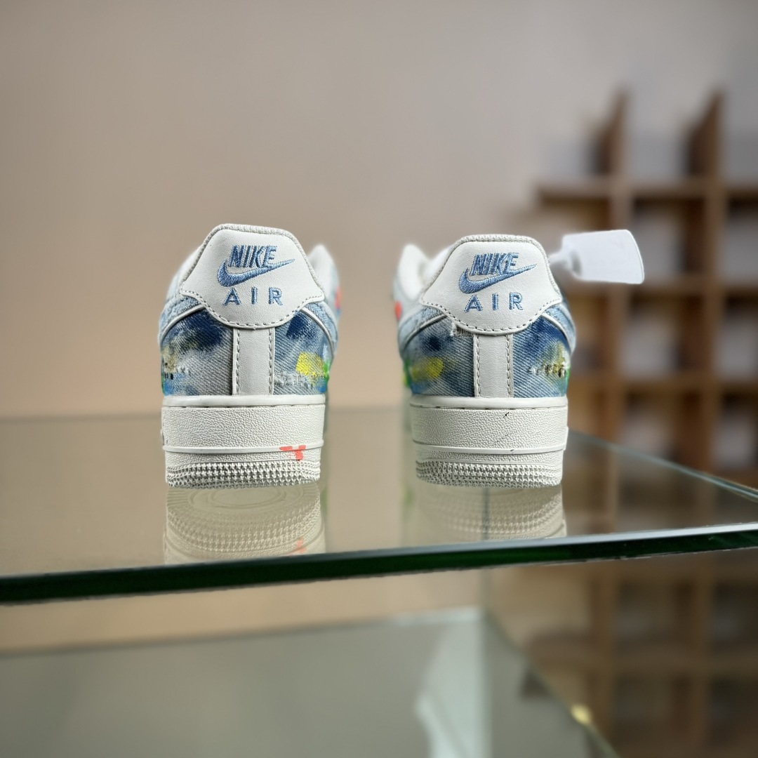 260 Nike Air Force 1'07 Low ”Fantasy Cowboy” 手绘涂鸦 狂想牛仔 空军一号低帮休闲板鞋 CW1888-116