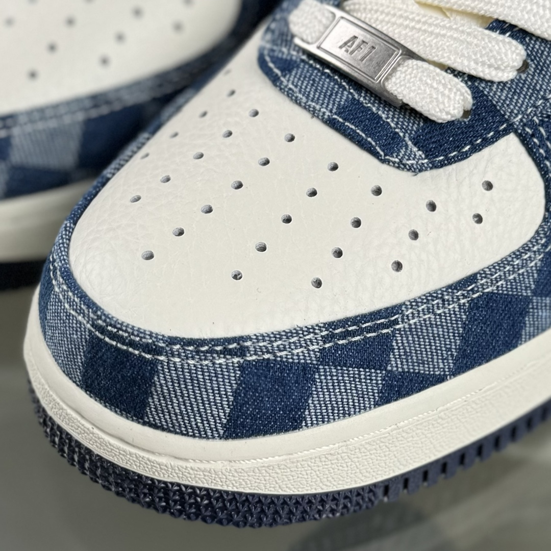 260 Nike Air Force 1'07 Low 联名 白海军蓝 空军一号低帮休闲板鞋 YF9511-816