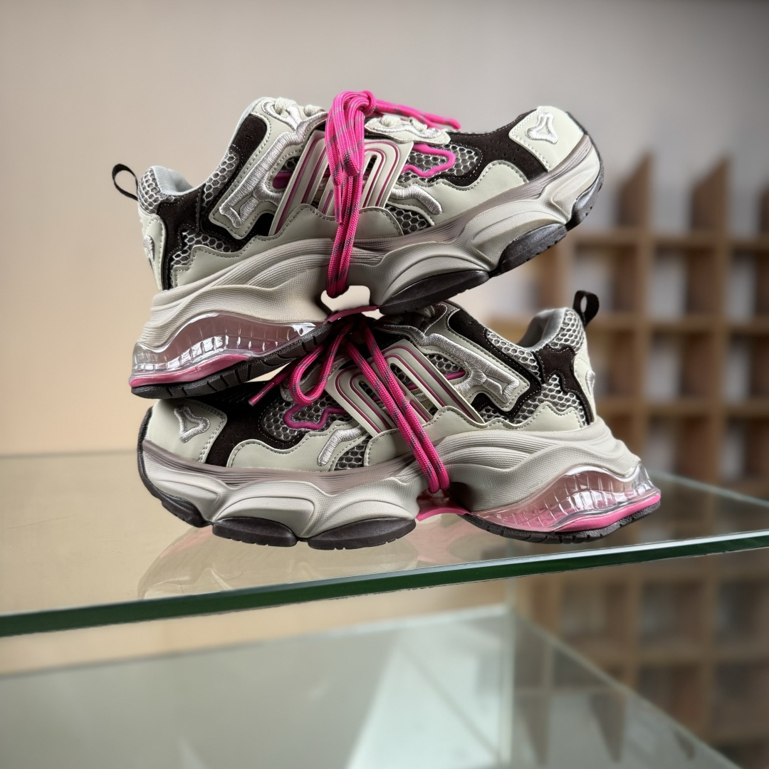 220 新晋潮流鞋靴品牌GGCC夏季新款 张艺凡同款 GG-CC 2025 反叛星球 8cm厚底增高 秋冬新款做旧老爹鞋 G25X3232