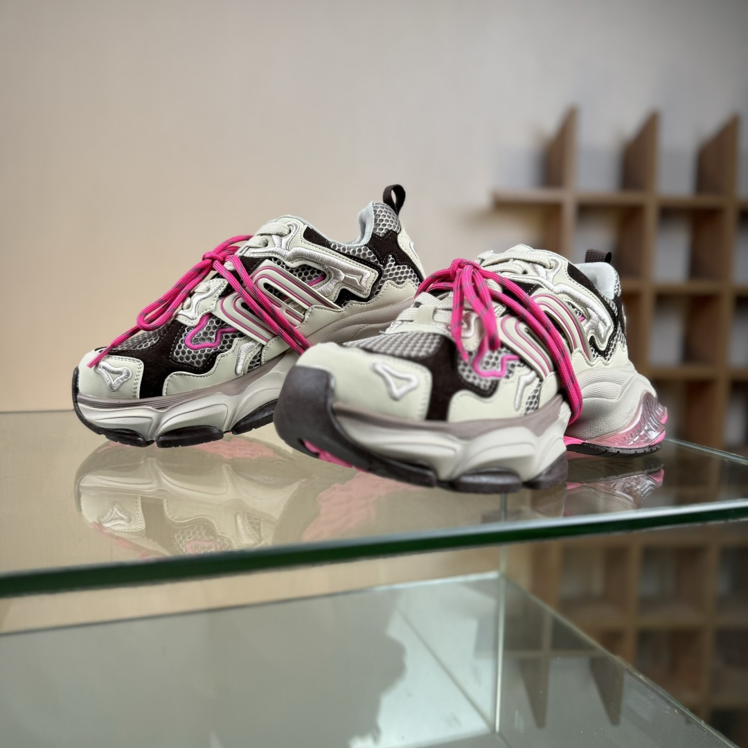 220 新晋潮流鞋靴品牌GGCC夏季新款 张艺凡同款 GG-CC 2025 反叛星球 8cm厚底增高 秋冬新款做旧老爹鞋 G25X3232