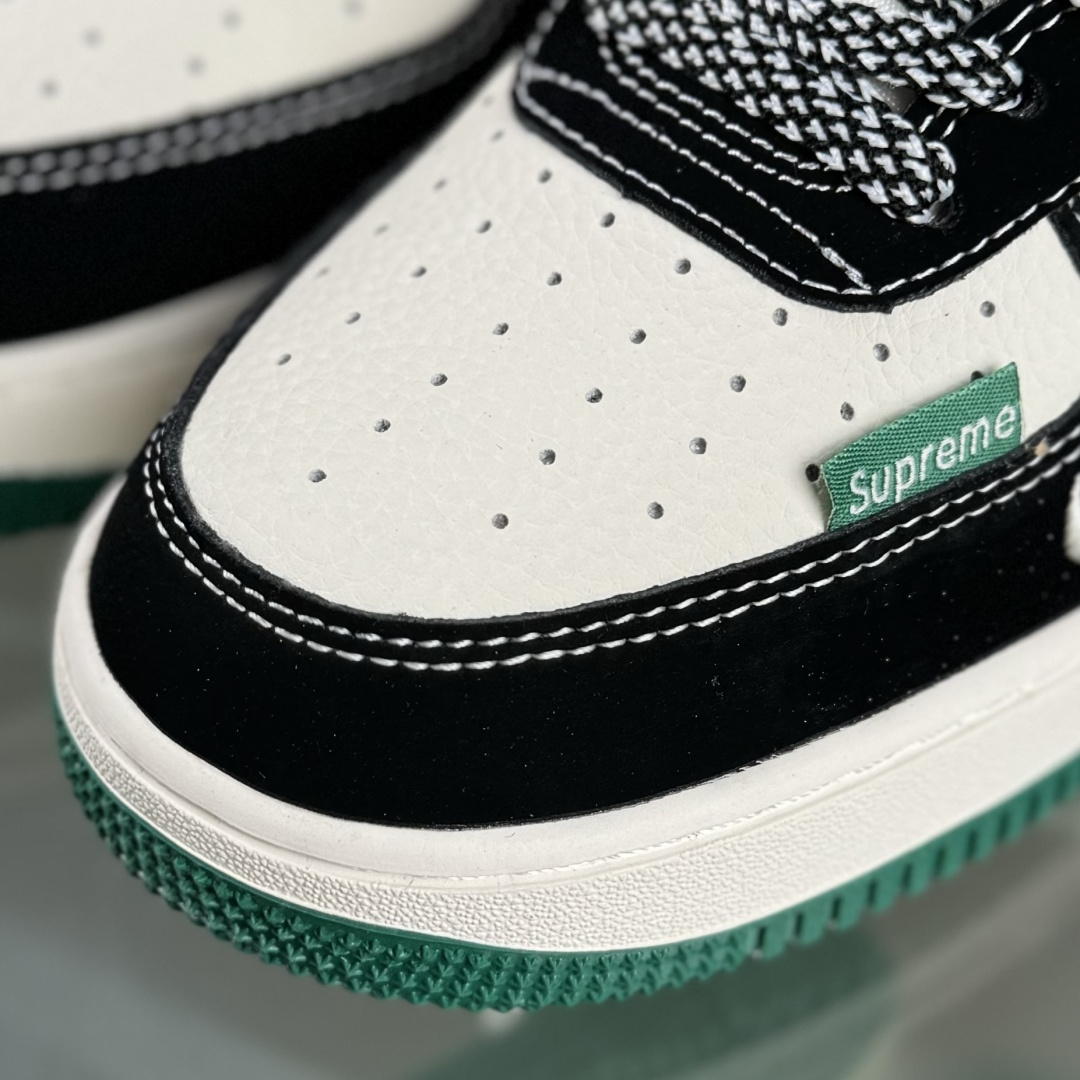 260 Nike Air Force 1 Low 07 x GUCCI x Superme 黑白绿小勾满天星 KJ1688-017