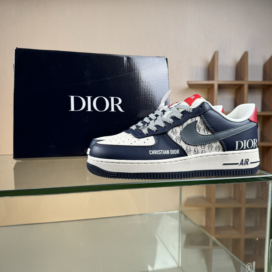 260 Nike Air Force 1 Low 07 x DIOR 蓝白满天星 XD2588-603