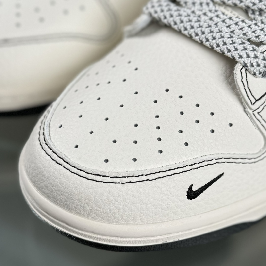 280 Nike SB Dunk Low 斯图西联名 米黑线灰银 高端定制 低帮休闲板鞋 HH7518-097