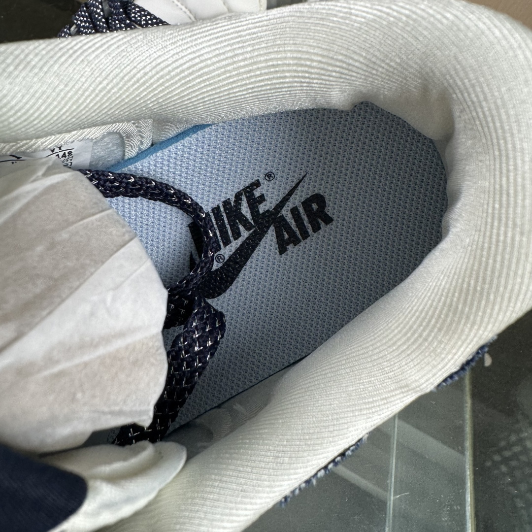 280 Travis Scott x Fragment Design x Air Jordan 1 Low SP AJ1 乔1联名 米蓝牛仔布 低帮文化休闲板鞋 JW1188-148